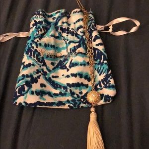 Lilly Pulitzer statement necklace